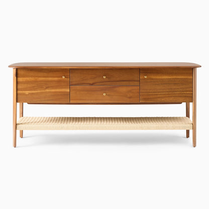 Chadwick Mid-Century Media Console (68")