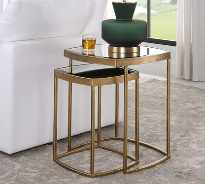 Clara Glass Nesting Tables (15"- 20")