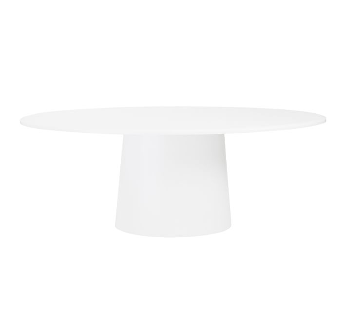 Cleary Oval Pedestal Dining Table (78.5")