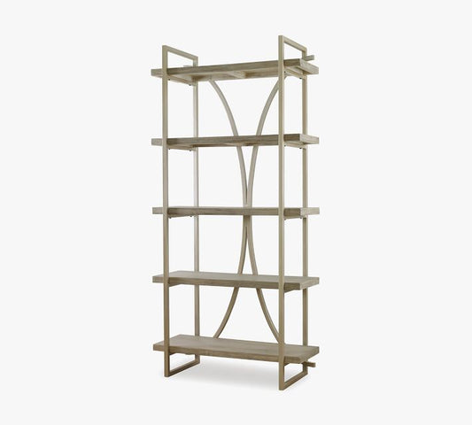 Colette Metal Etagere Bookcase (42")