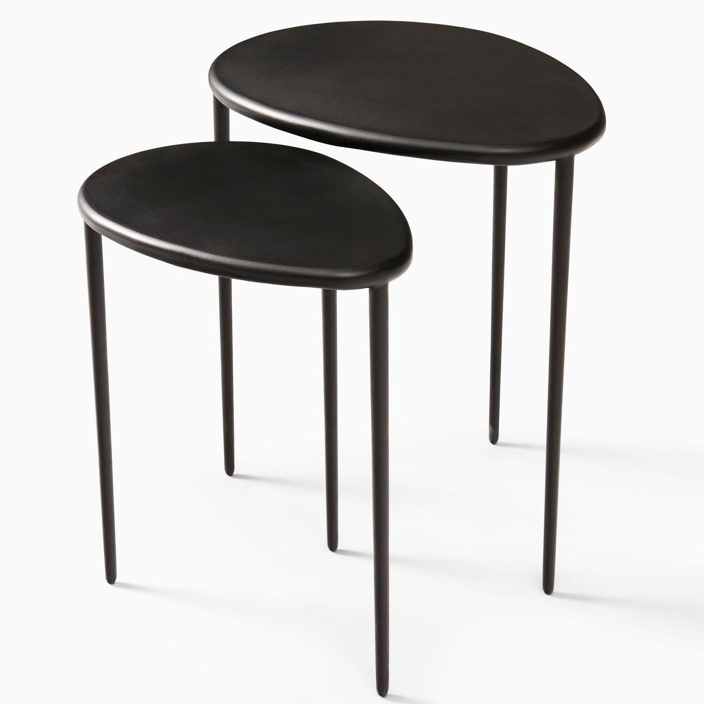 Colin King Bronze-Finished Nesting Side Tables