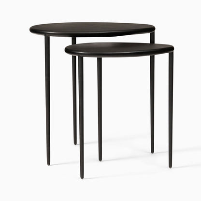 Colin King Bronze-Finished Nesting Side Tables