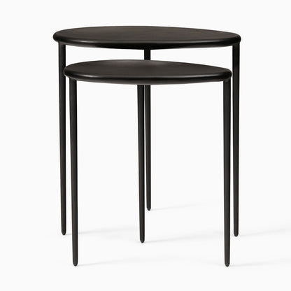 Colin King Bronze-Finished Nesting Side Tables