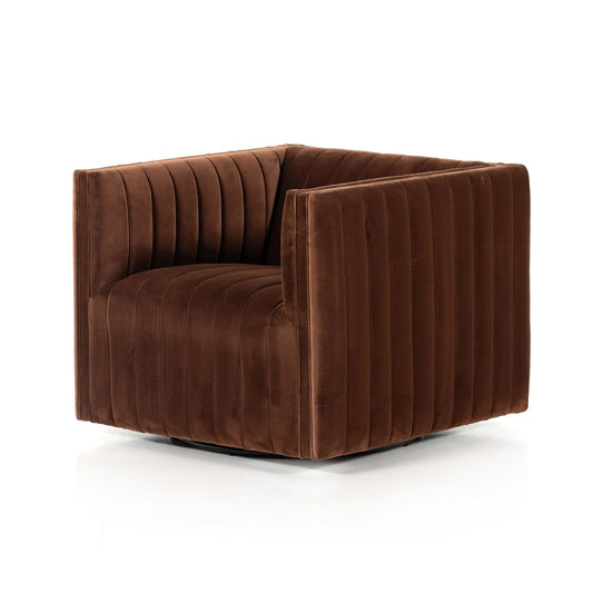 Anniina Channeled Swivel Chair