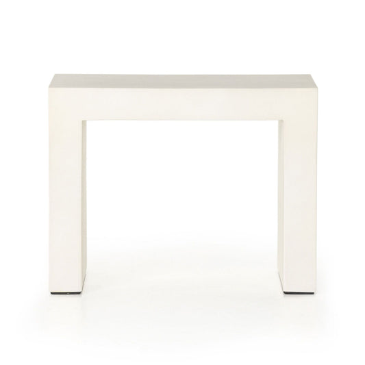 Concrete Waterfall Outdoor Side Table (26")