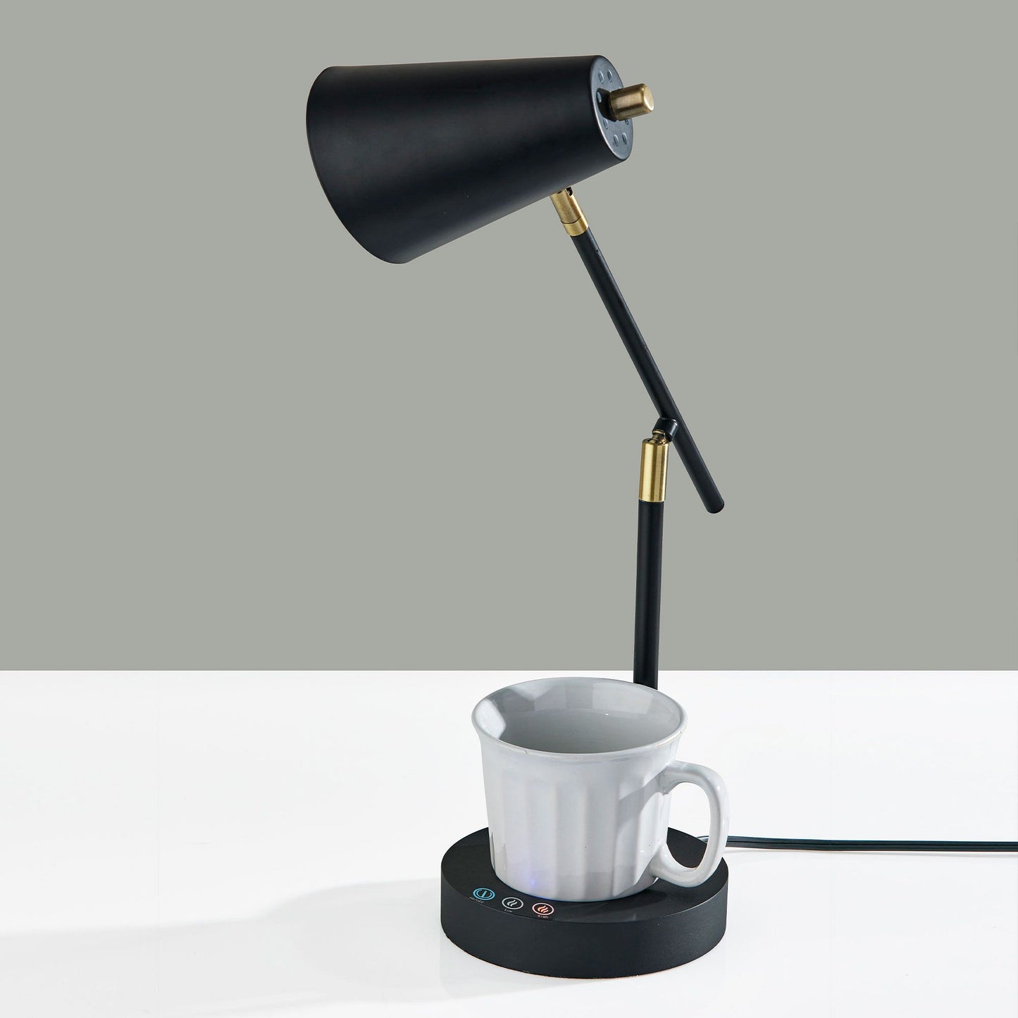 Cup Warming Desk Lamp 21"