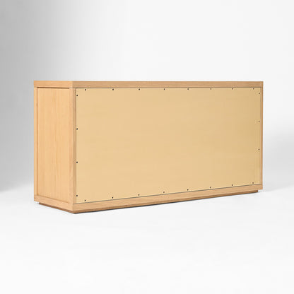 Cutler Oak 6-Drawer Dresser (60")