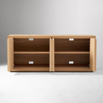 Cutler Oak Media Console (72")