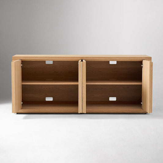 Cutler Oak Media Console (72")