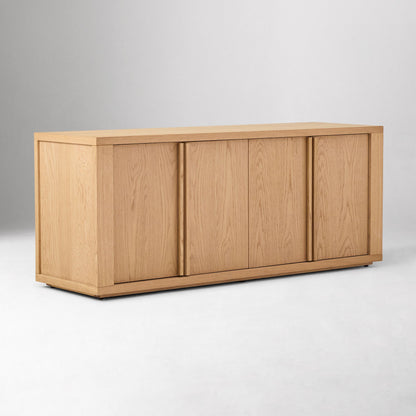 Cutler Oak Media Console (72")