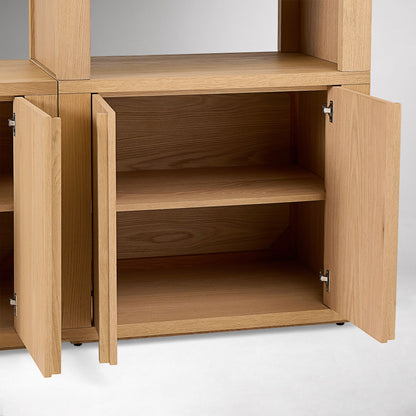 Cutler Oak Media Set (144")