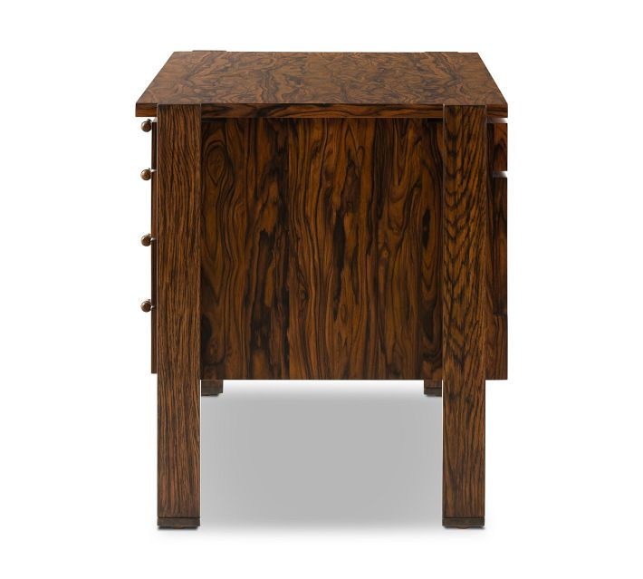 Dakota Writing Desk With Drawers (78.5")