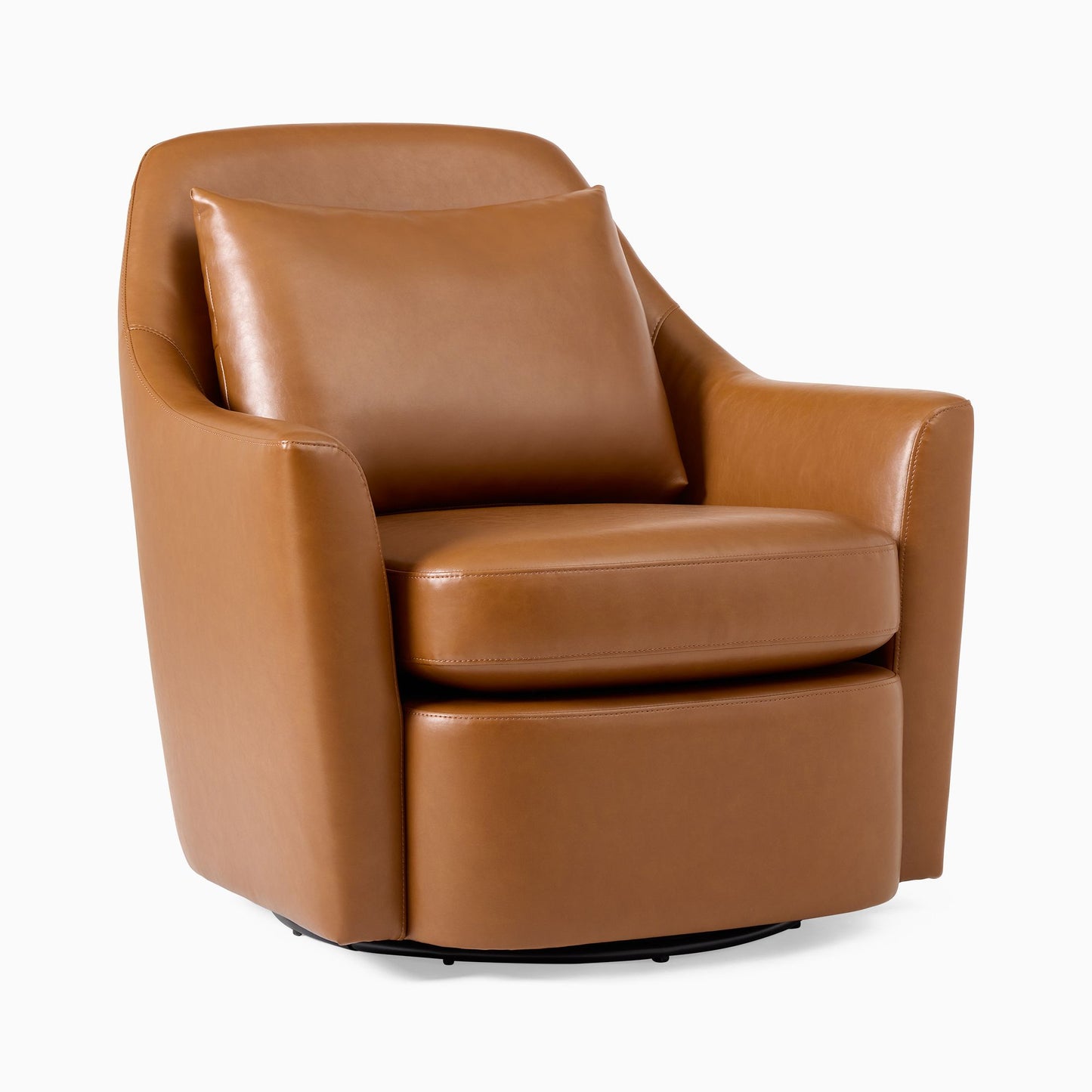 Dallas Leather Swivel Chair