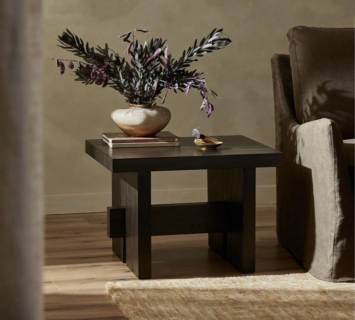 Damson Rectangular End Table (26")