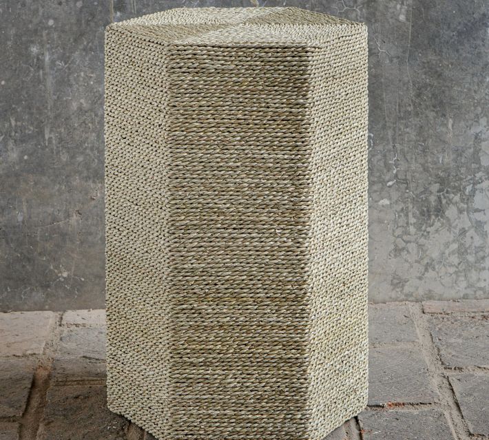 Daphne Seagrass Accent Table