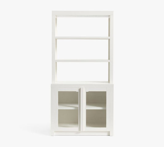 Dillon Glass Cabinet Bookcase (36")