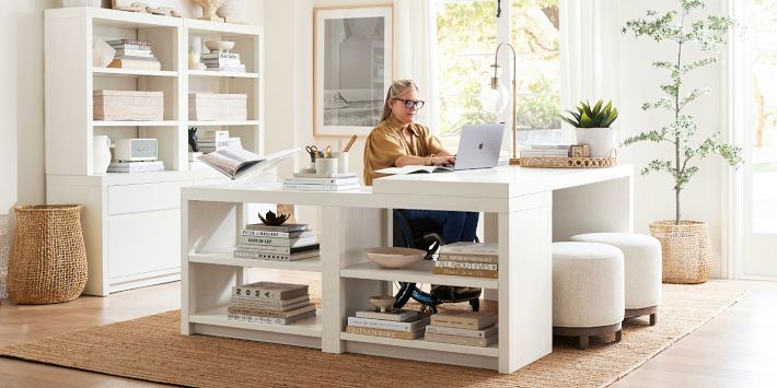 Dillon L-Shape Rotating Desk (70")