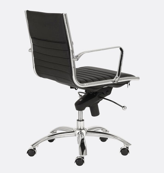 Dirk Low Back Swivel Office Arm Chair