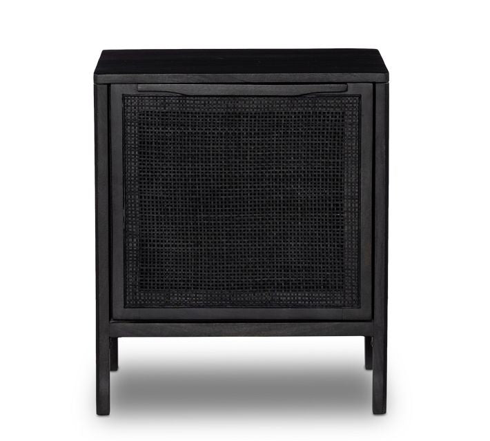 Dolores Cane Cabinet Nightstand (20")