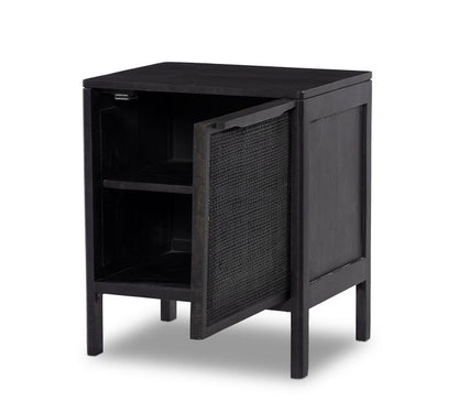 Dolores Cane Cabinet Nightstand (20")