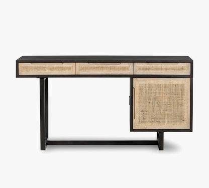 Dolores Cane Writing Desk (58")