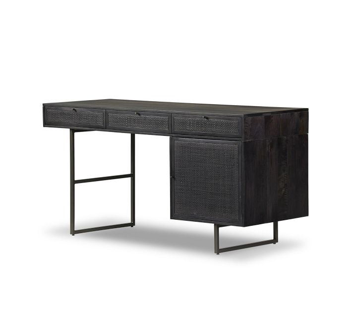 Dolores Cane Writing Desk (60")