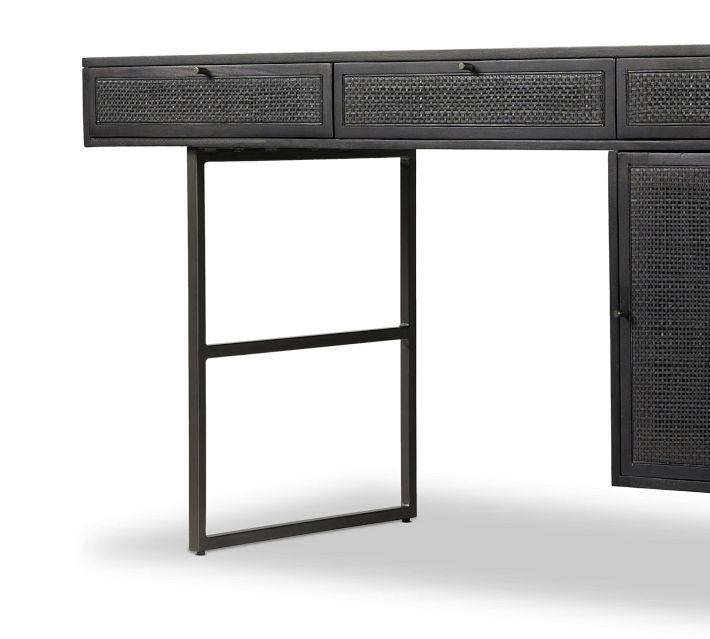 Dolores Cane Writing Desk (60")