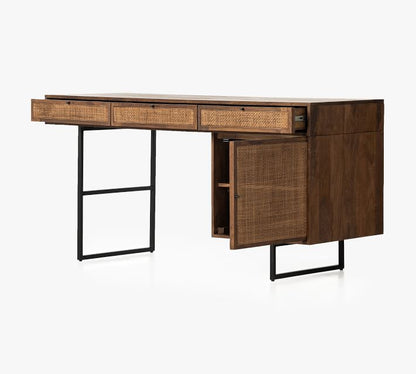 Dolores Cane Writing Desk (60")