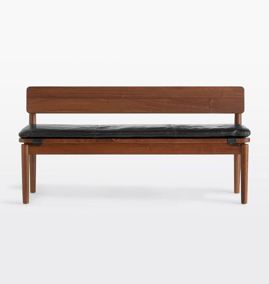 Dolores Leather Bench