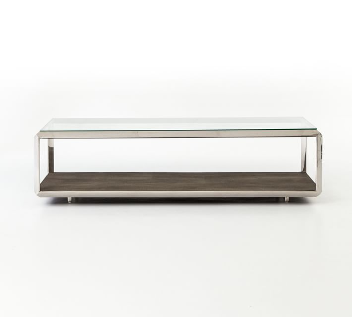 Doncaster Rectangular Shagreen Coffee Table (56")