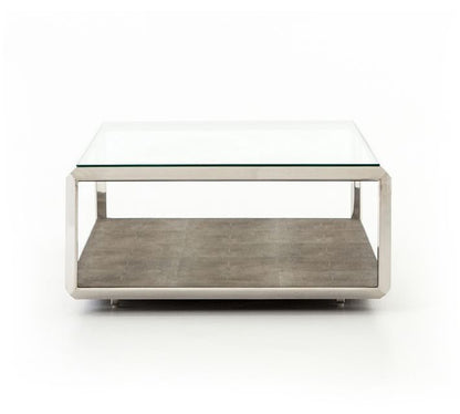 Doncaster Rectangular Shagreen Coffee Table (56")