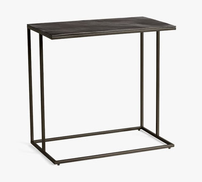 Duke Rectangular Metal C-Table (27")