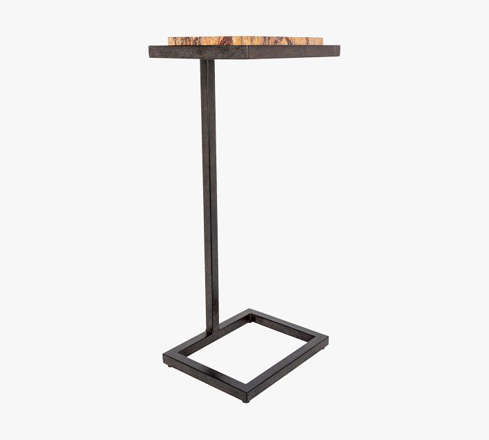 Eliana Rectangular Marble Accent Table