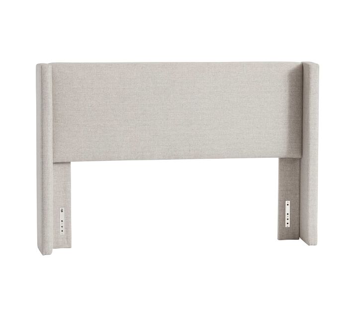 Elliot Shelter Upholstered Headboard - Quick Ship