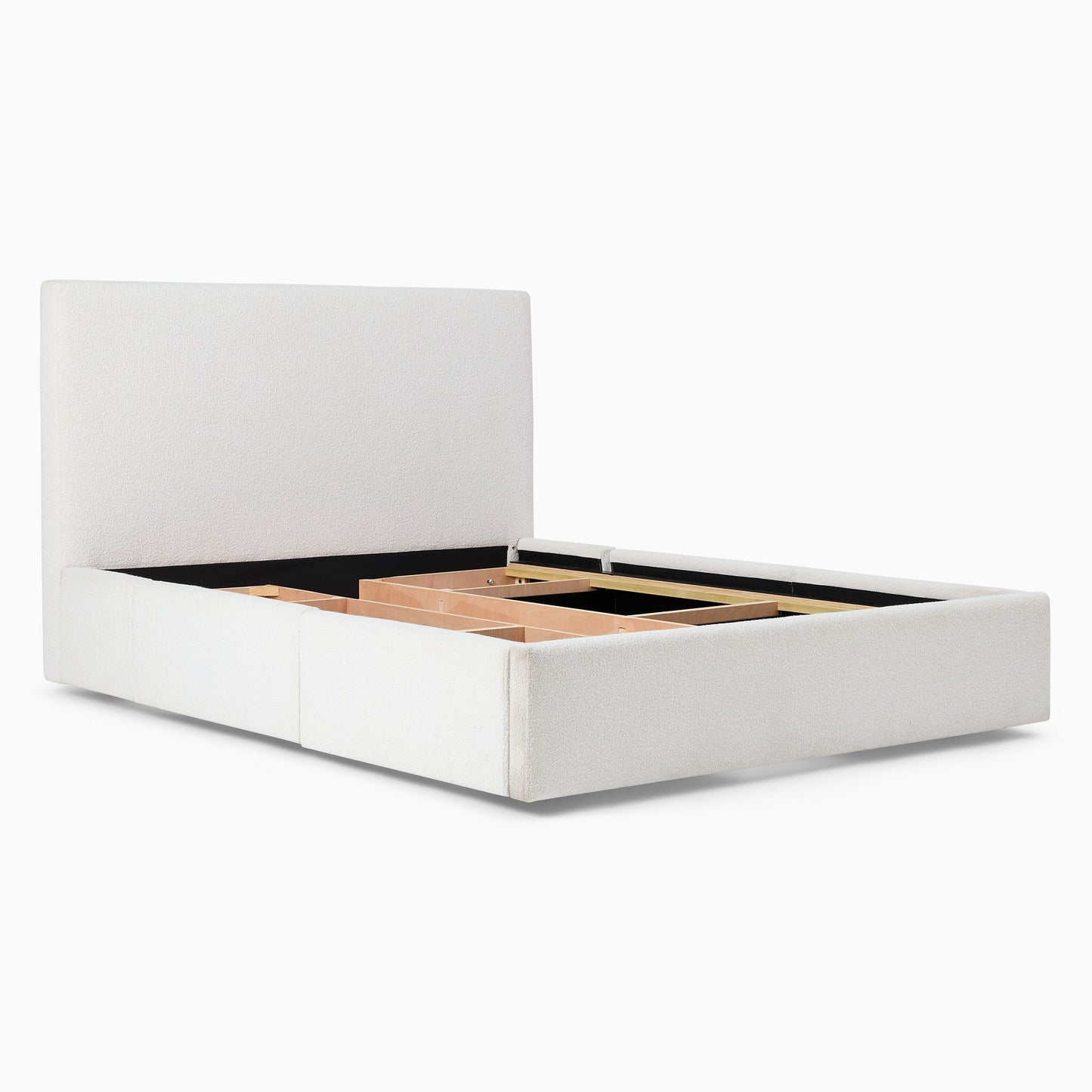 Emmett Nontufted Side Storage Bed