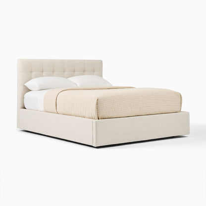 Emmett Tufted Low Profile Bed