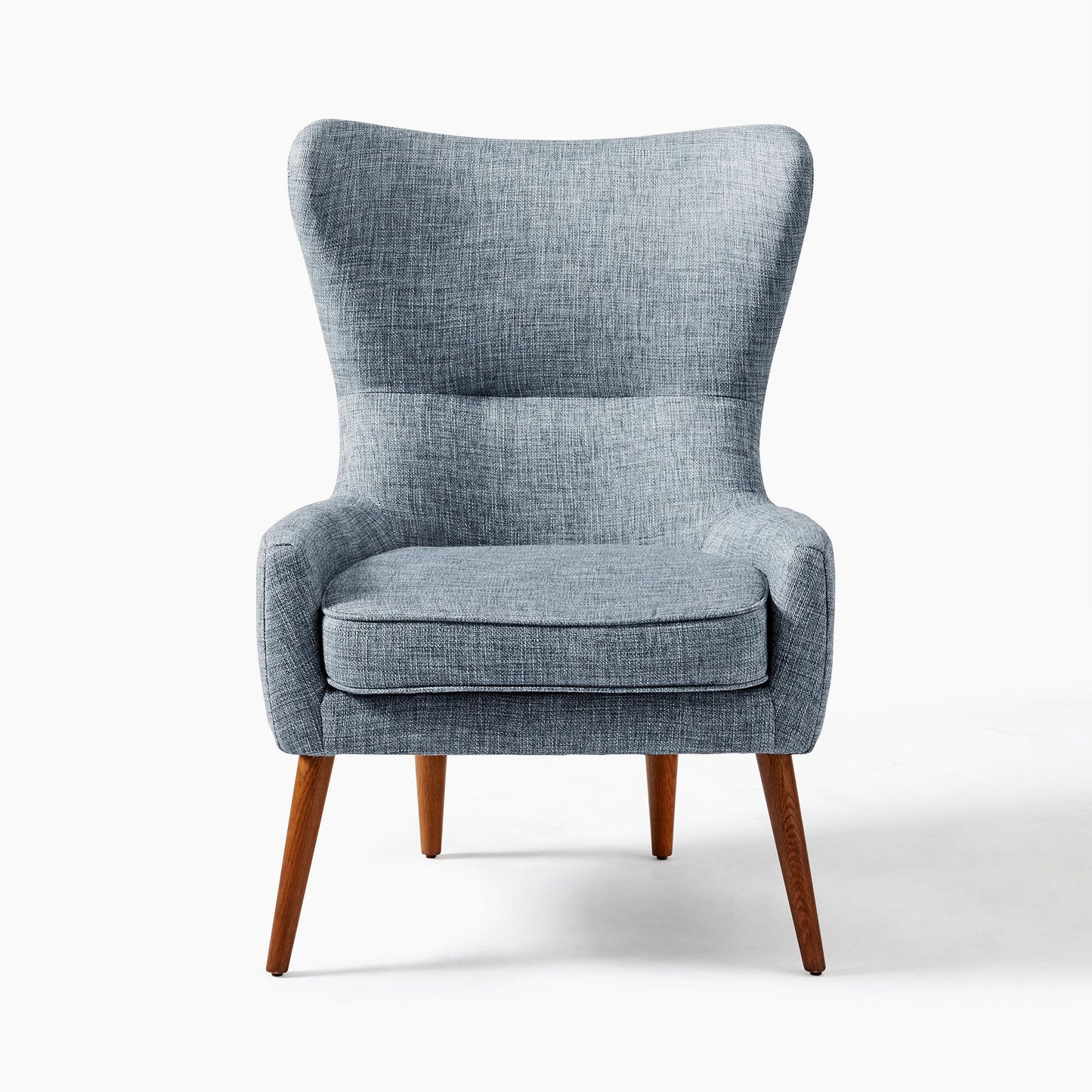 Erik Wing Upholstered Chair - Tweed