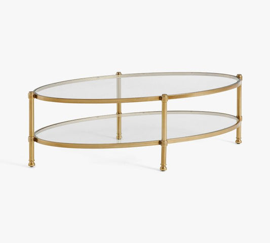 Everson Oval Coffee Table (59")