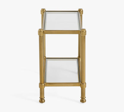 Everson Rectangular Side Table (24.5")