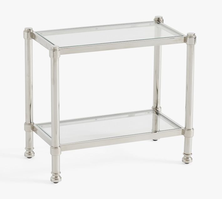 Everson Rectangular Side Table (24.5")