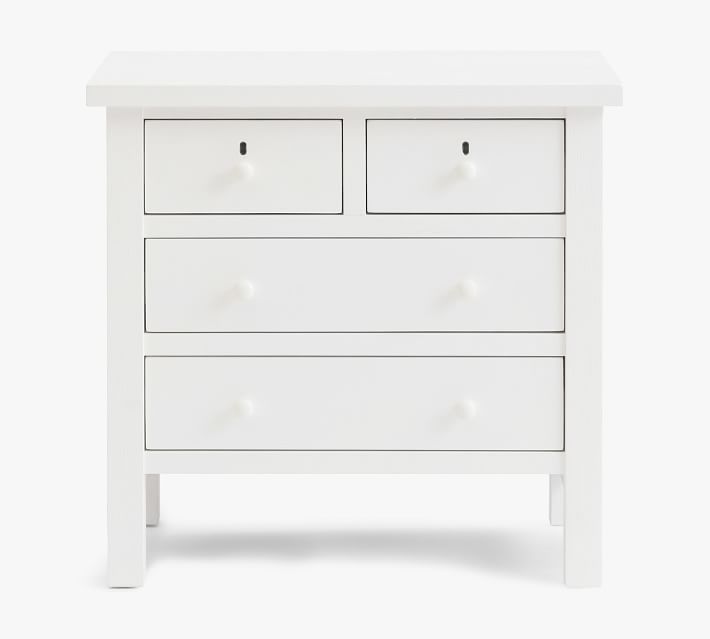 Farmhouse 4-Drawer Nightstand (28.5")