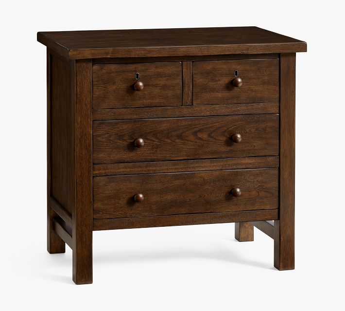 Farmhouse 4-Drawer Nightstand (28.5")