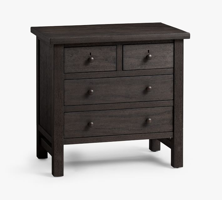 Farmhouse 4-Drawer Nightstand (28.5")