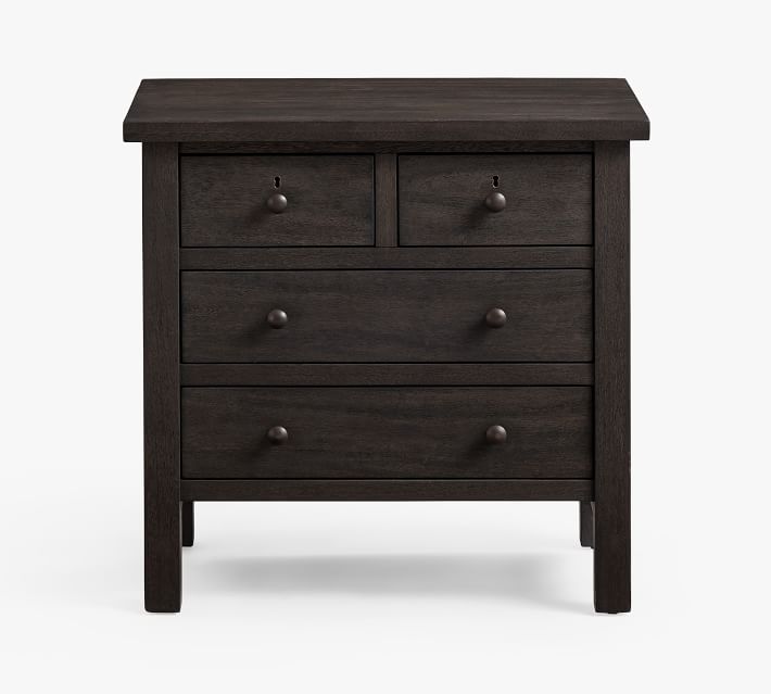 Farmhouse 4-Drawer Nightstand (28.5")