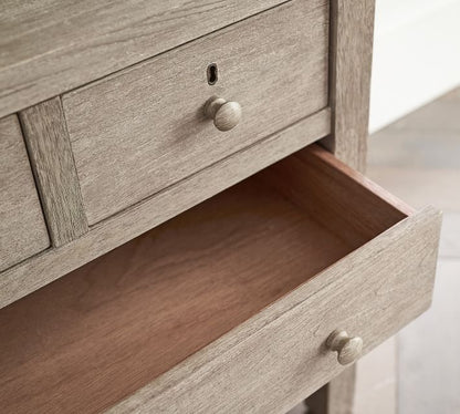 Farmhouse 4-Drawer Nightstand (28.5")