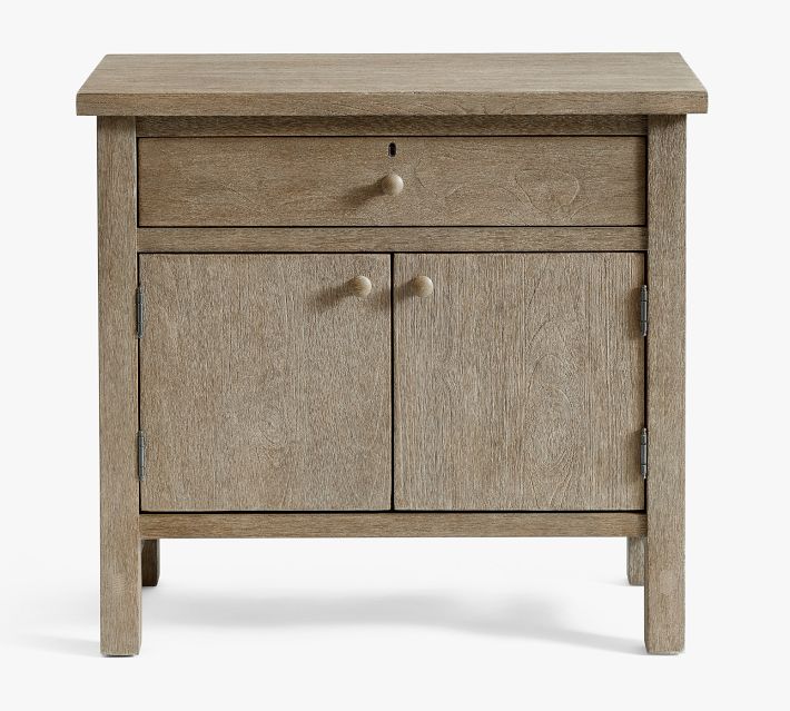 Farmhouse Cabinet Nightstand (32")