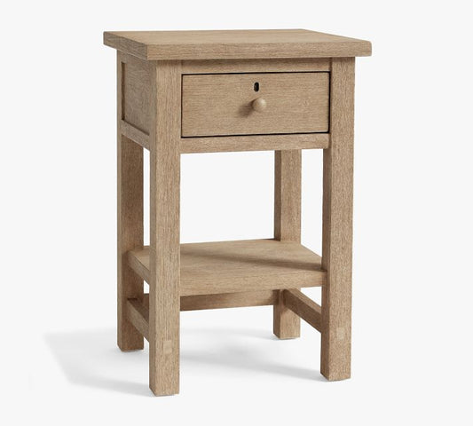 Farmhouse Mini Nightstand (18")