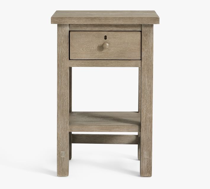 Farmhouse Mini Nightstand (18")