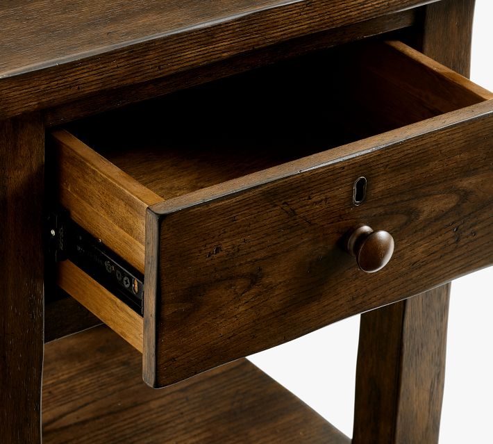 Farmhouse Mini Nightstand (18")