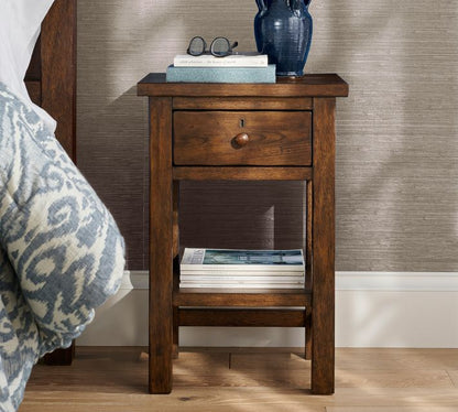 Farmhouse Mini Nightstand (18")